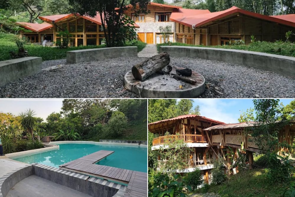 En el Pueblo Mágico más bonito de Puebla hay cabañas en medio de la selva | Foto: Google Maps