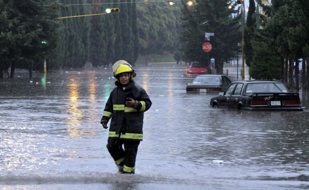 Las lluvias torrenciales e inundaciones son cada vez más frecuentes en el estado de Puebla | Foto: Agencia Es Imagen para El Universal Puebla