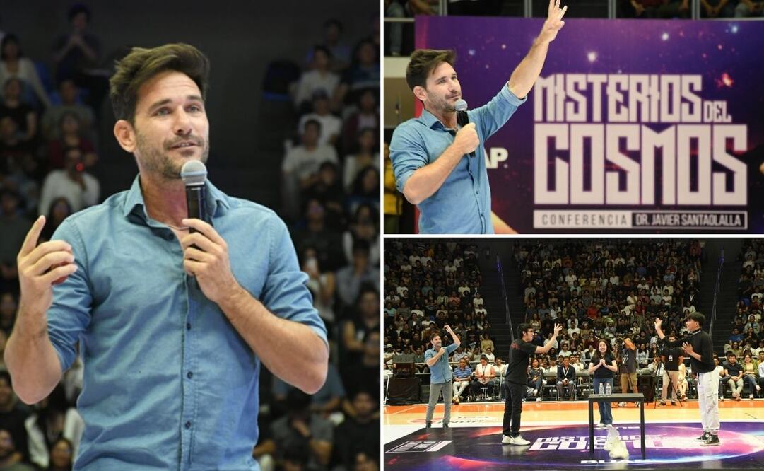 Divulgador científico español Javier Santaolalla | Foto: Buap