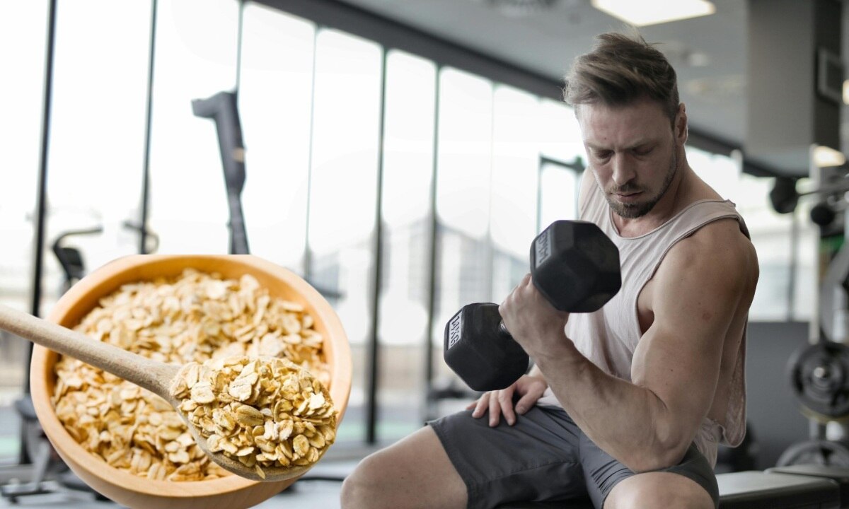 ¿Cómo se come la avena para aumentar la masa muscular?