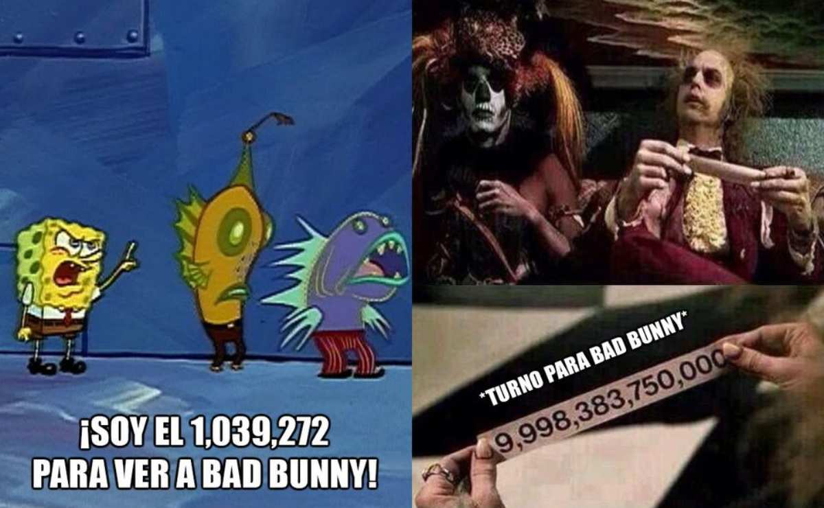Los mejores memes de la venta de boletos para Bad Bunny