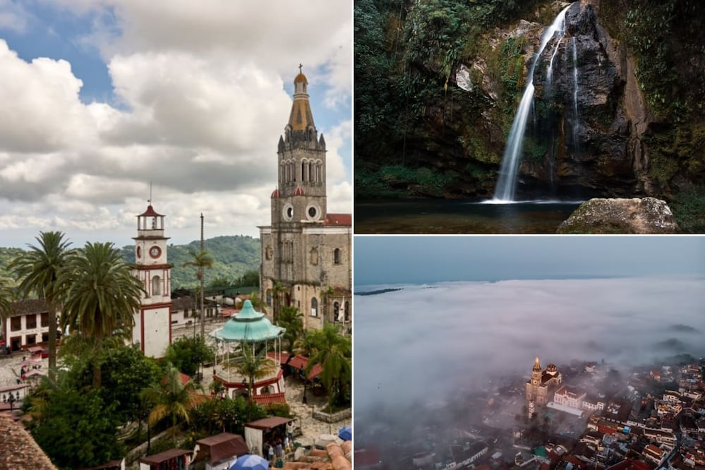 Paisajes cubiertos de neblina y cascadas hacen de este Pueblo Mágico un destino imperdible en abril | Foto: istockphoto / cuetzalan.gob