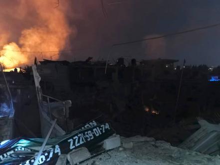 Explosión en San Pablo Xochimehuacan. Confirman una persona muerta, once lesionados y 54 casas dañadas