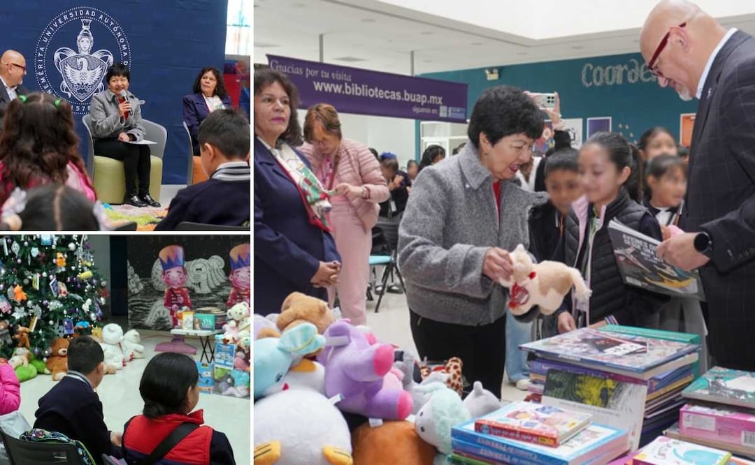 “Felicidades por estos 14 años. Vamos a seguir trabajando para que esta Biblioteca siga siendo un referente”: Lilia Cedillo Ramírez | Foto: Buap