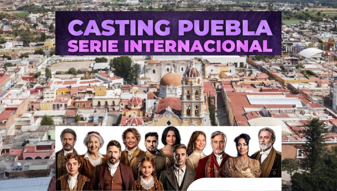 Extra Casting México llevará a cabo un casting para una serie en Puebla | Foto: Facebook