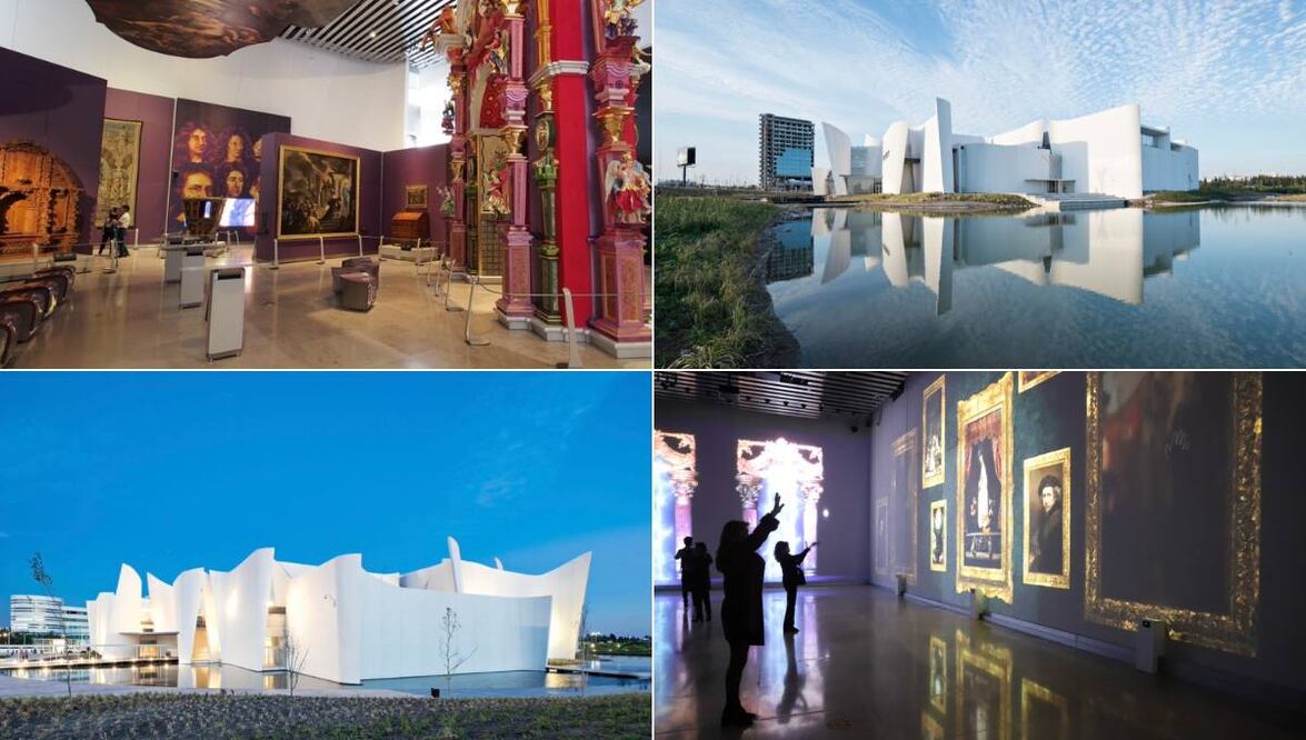 El Museo Internacional del Barroco está en la zona de Angelópolis | Foto: Archdaily/Gobierno del Estado