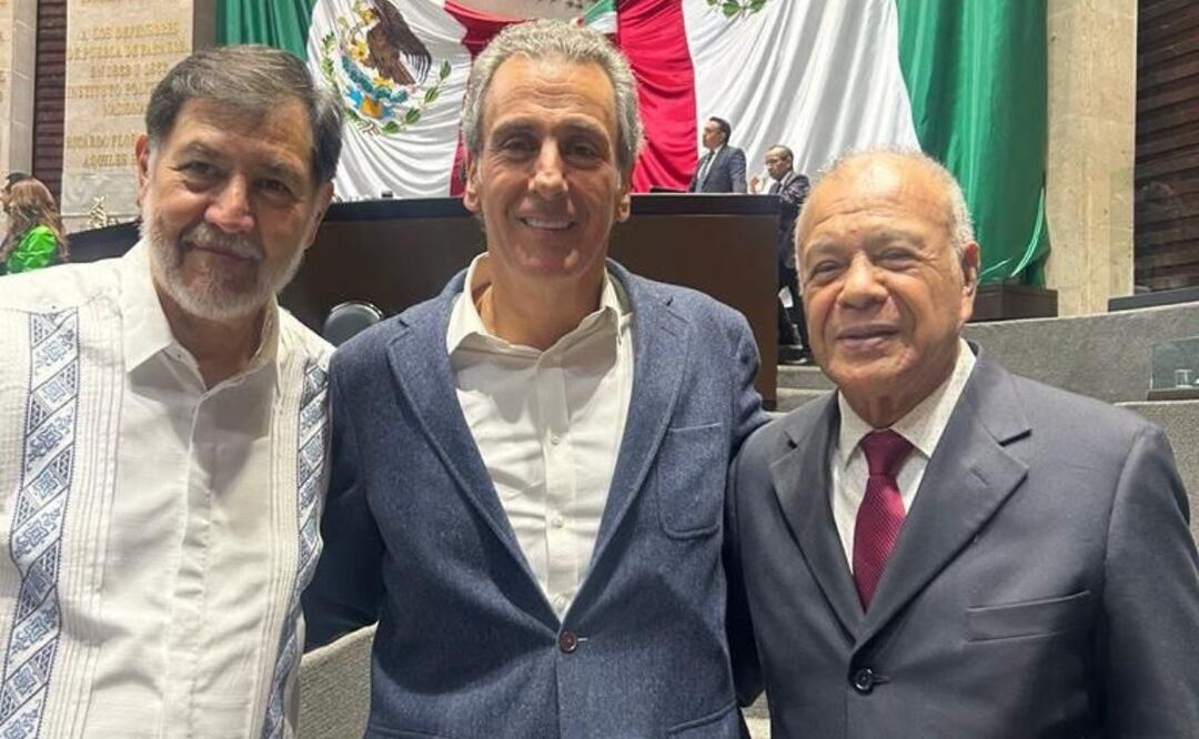 Pepe Chedraui acudió a la Cámara de Diputados para reunirse con líderes del PT | Foto: Twitter Pepe Chedraui