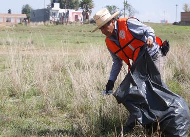 Arreglan zona del socavón previo a visita de Barbosa