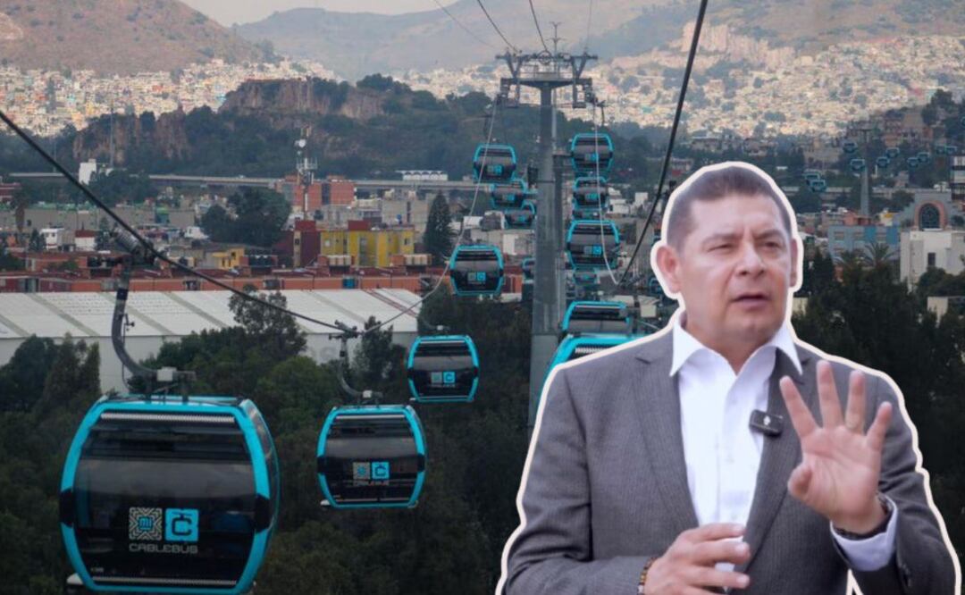 El cablebús en Puebla tendrá cuatro líneas | Foto: Especial