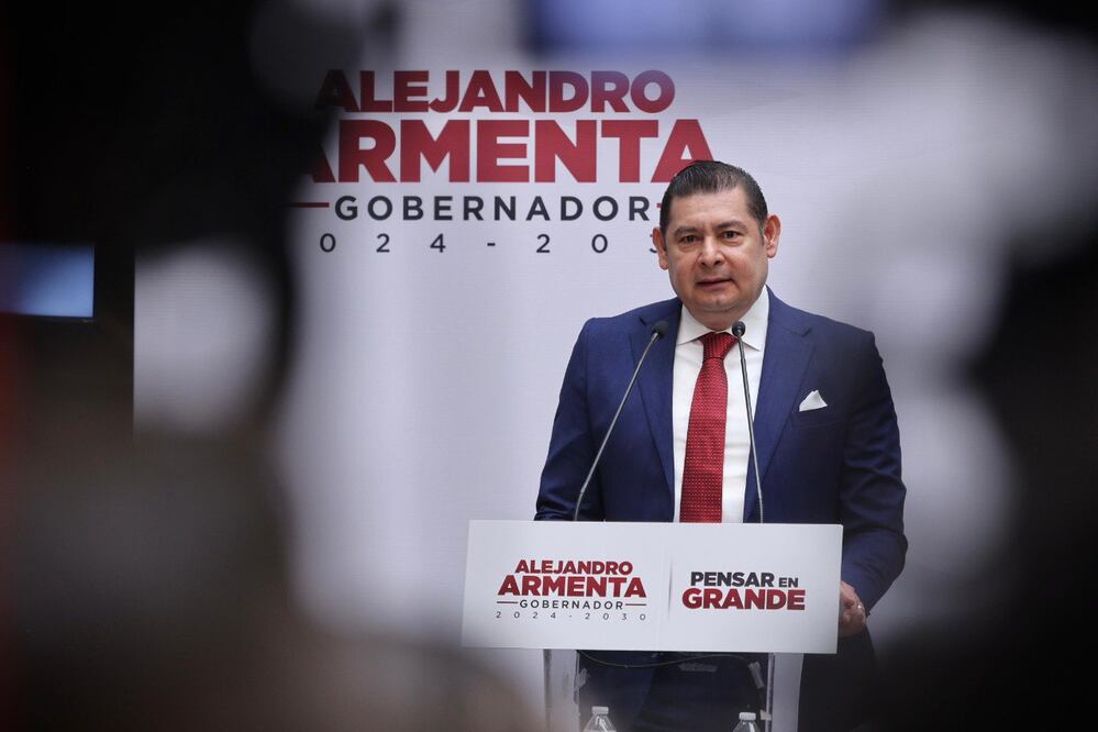 Alejandro Armenta habló del tren CDMX-Puebla-Veracruz con Claudia Sheinbaum | Foto Especial