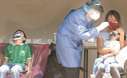 Realizan pruebas Covid a menores en CDMX