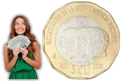 ¿Tienes esta moneda de 20 pesos? Podría valer hasta 100 mil