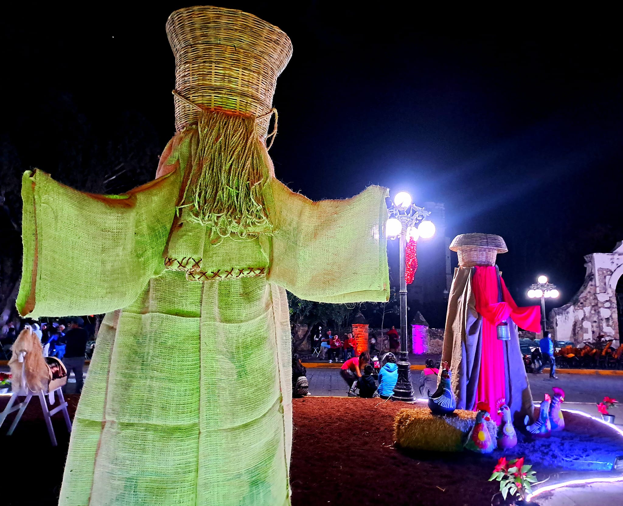 En Huaquechula se puede observar el tradicional nacimiento monumental I Foto:  Gobierno Municipal de Huaquechula