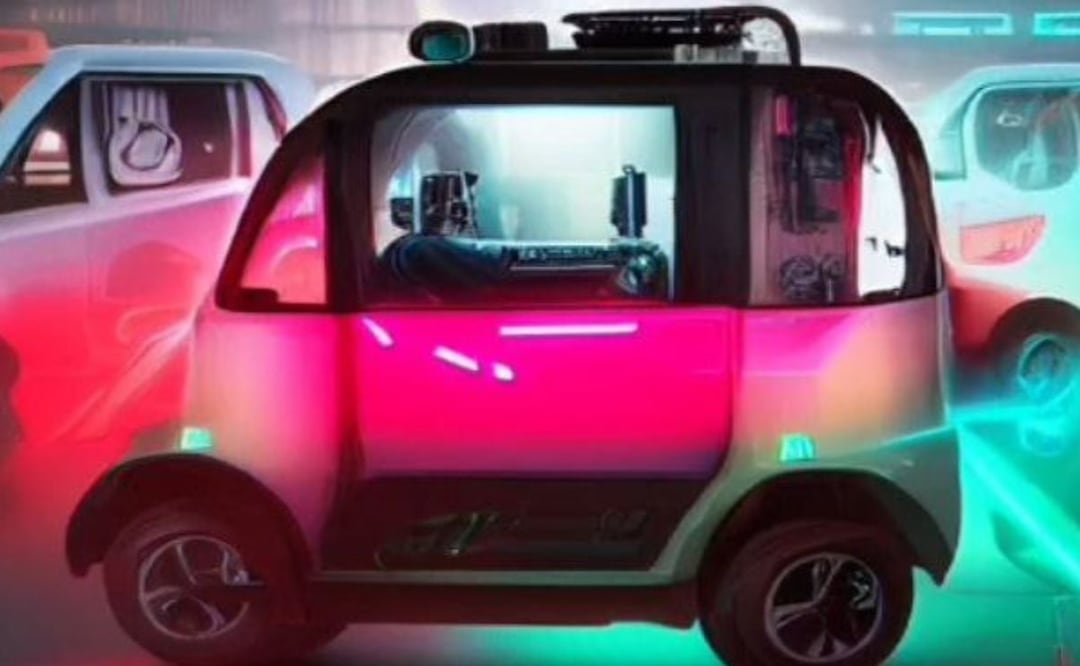 Varios usuarios han ideado originales diseños del auto eléctrico Chang Li S1-Pro | Foto: TikTok Alexs Florexs