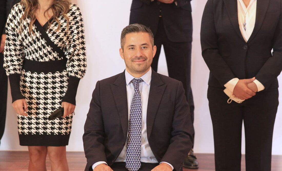 Adán Domínguez es desde este jueves el nuevo presidente municipal de Puebla | Foto: Agencia Es Imagen para El Universal Puebla