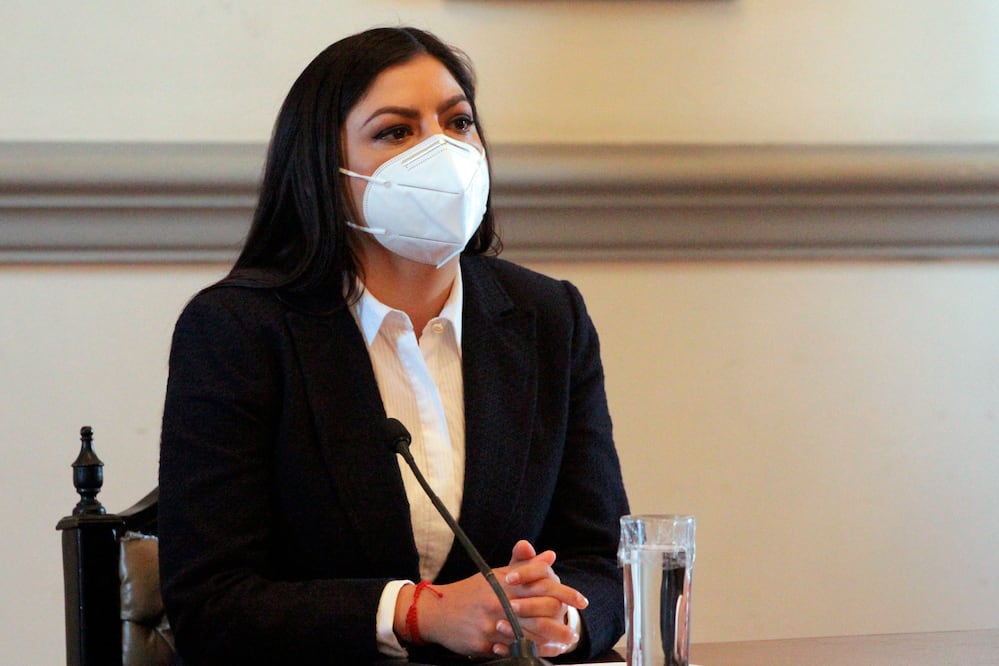 La actual presidenta municipal de Puebla podría ser reelecta por un período más. Imagen: Agencia Enfoque para El Universal Puebla
