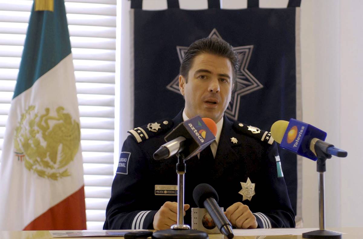 Luis Cárdenas Palomino, exmando de la Policía Federal, es detenido por tortura