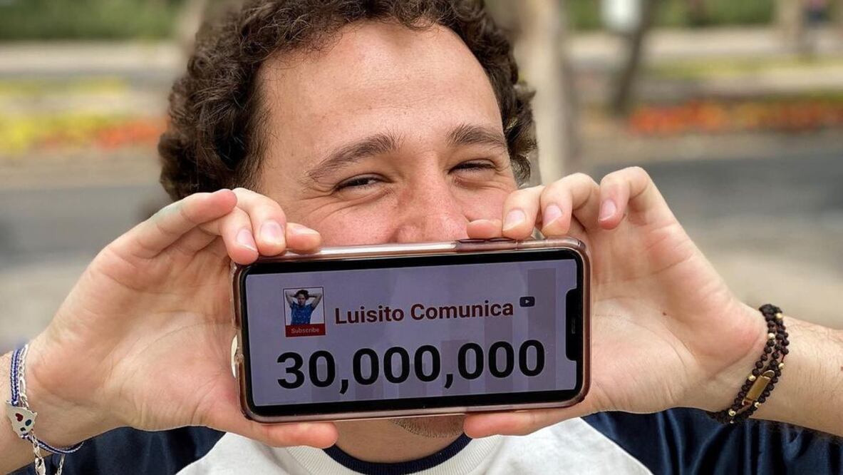 Foto tomada del Instagram de Luisito Comunica