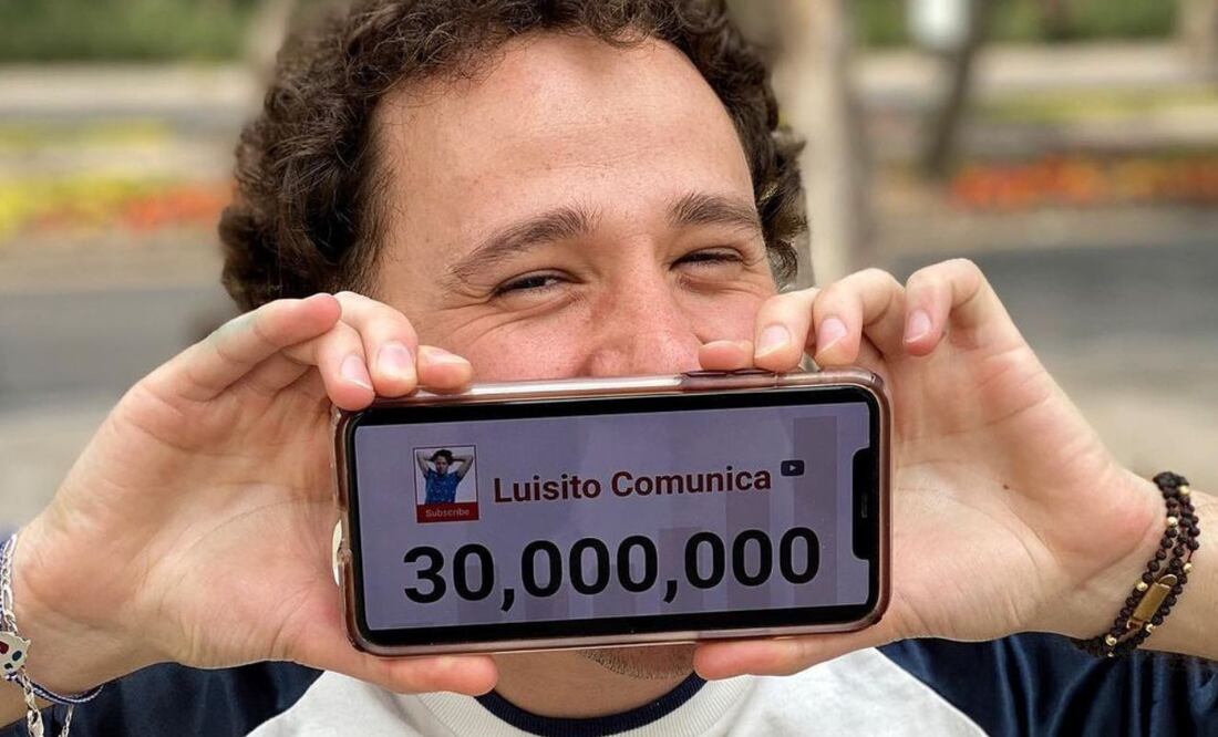 Foto tomada del Instagram de Luisito Comunica