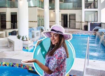 Disfruta de las aguas termales techadas en este Pueblo Mágico de Puebla