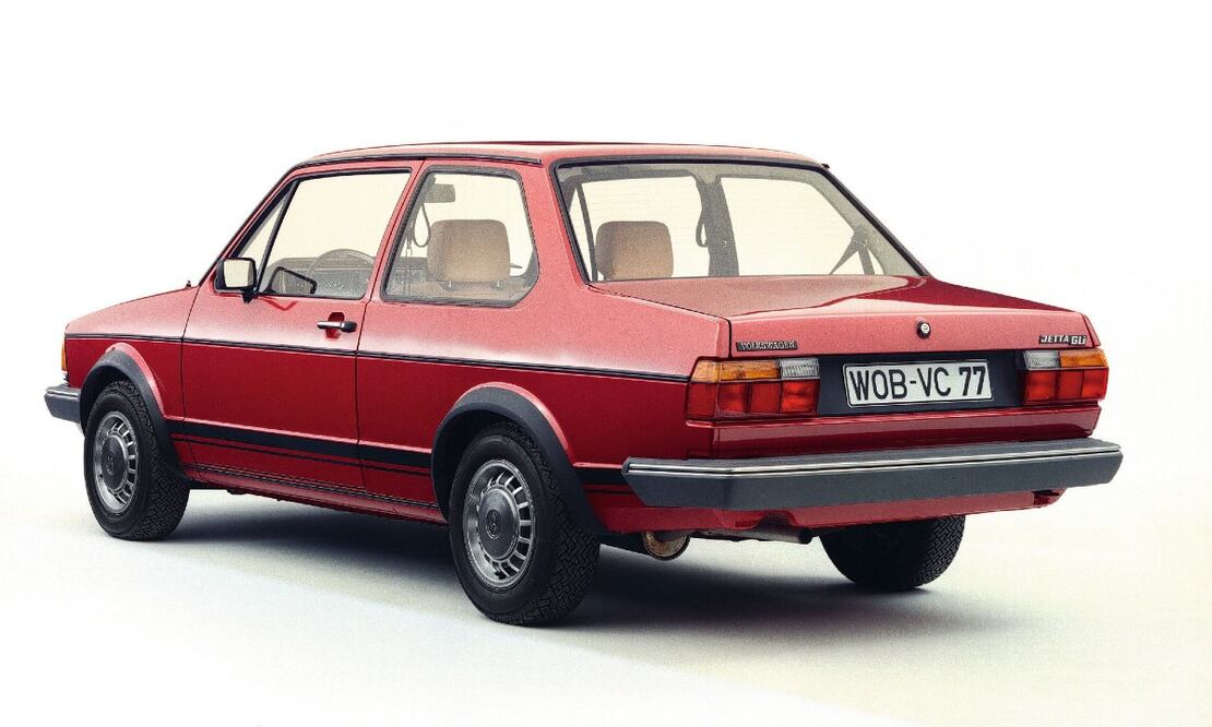 Jetta Primera Generación, modelo 1979. Foto: Volkswagen