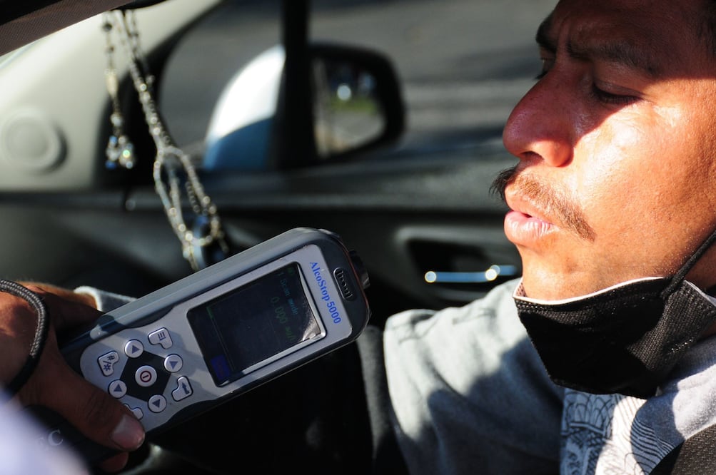 En Puebla han remitido a 9 conductores esta temporada por alcoholemia. Foto: Cuartoscuro