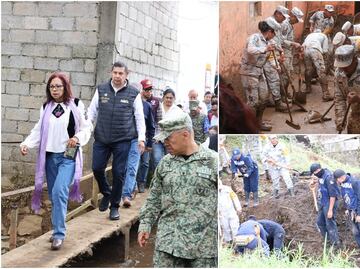 El gobierno federal y el de Puebla avanzan en la fase de recuperación en la Sierra Norte