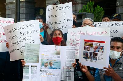 Quieren disidentes de sindicato diálogo con Eduardo Rivera