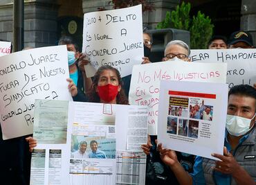 Quieren disidentes de sindicato diálogo con Eduardo Rivera