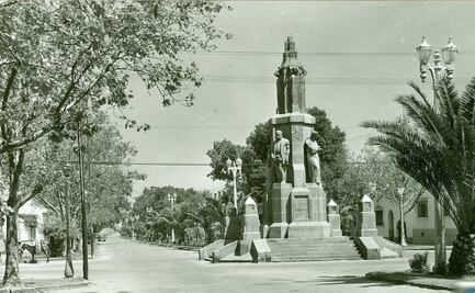 ¿En dónde está el monumento a los fundadores de Puebla? 