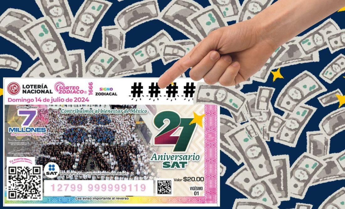 El billete ganador de la Lotería Nacional está en Puebla | Foto: Canva