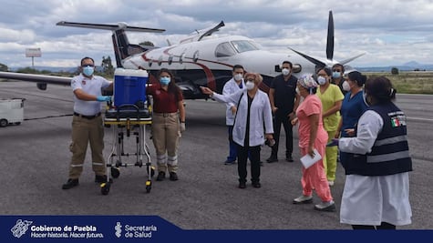 Trasladan desde Puebla dos órganos para salvar vidas en Jalisco y la Ciudad de México