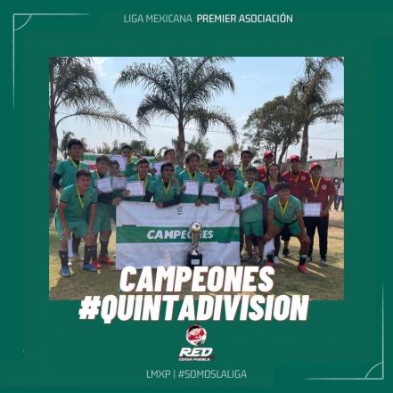 CEFAR Toluca Puebla, campeón de la Liga Mexicana Premier Sub ‘15