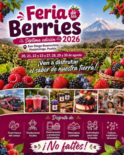 Foto: FB La Feria de las Berries 2026 - San Diego Buenavista