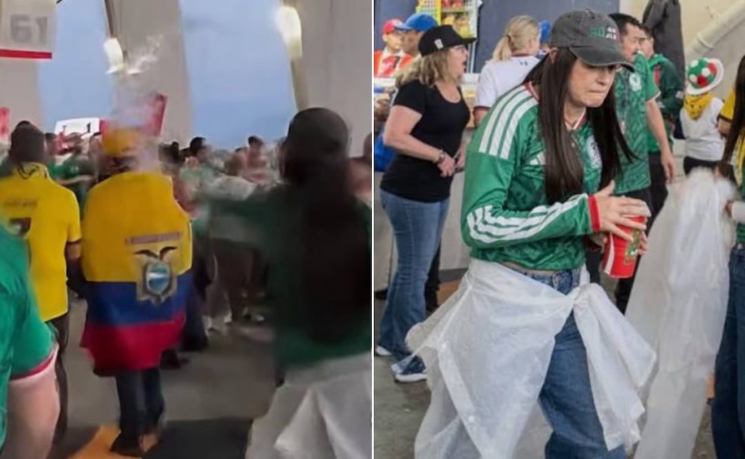 El supuesto nombre de la joven que arrojó refresco a los aficionados de Ecuador ya circula en redes sociales | Foto: RRSS