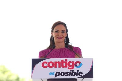 Liliana Ortiz rinde su informe de labores del SMDIF Puebla