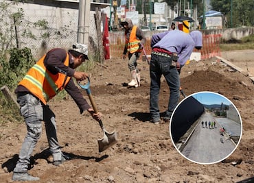 Avanzan obras de rehabilitación vial en la colonia Santa Margarita