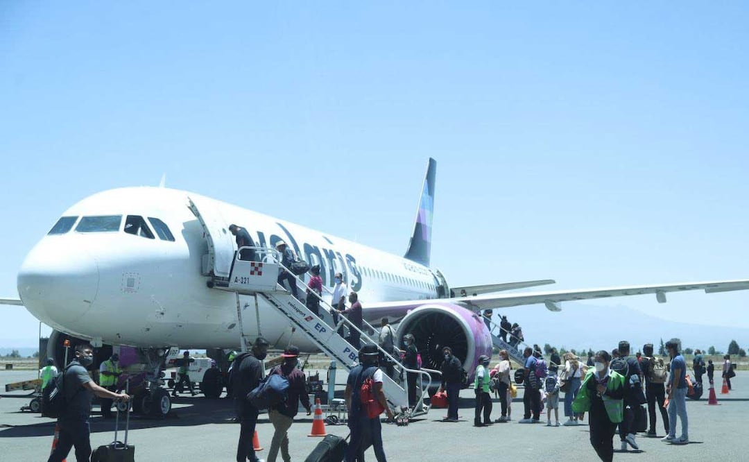 El aeropuerto internacional Hermanos Serdán ha crecido en número de viajeros | Foto: Agencia Es Imagen para El Universal Puebla