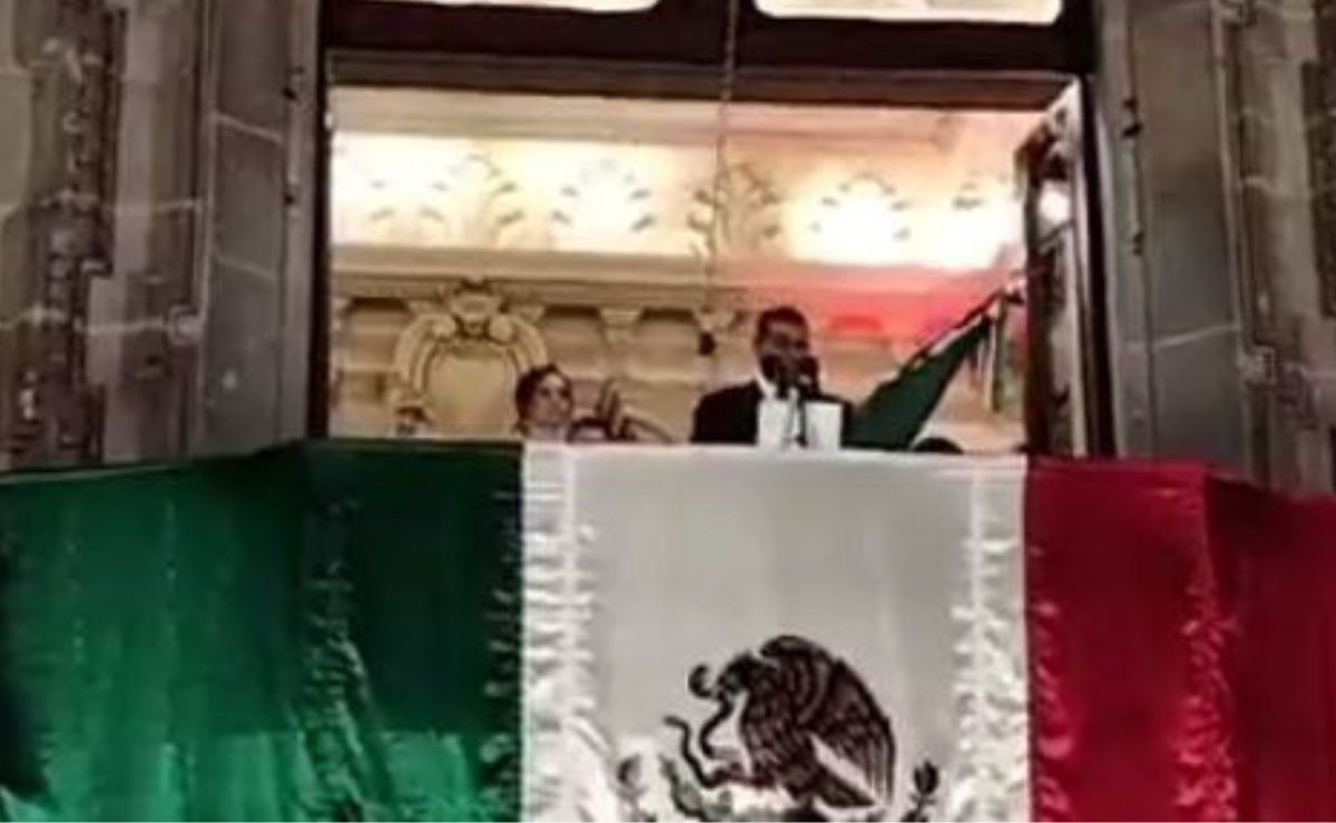 Así fue el Grito de Independencia desde el Palacio Municipal de Puebla