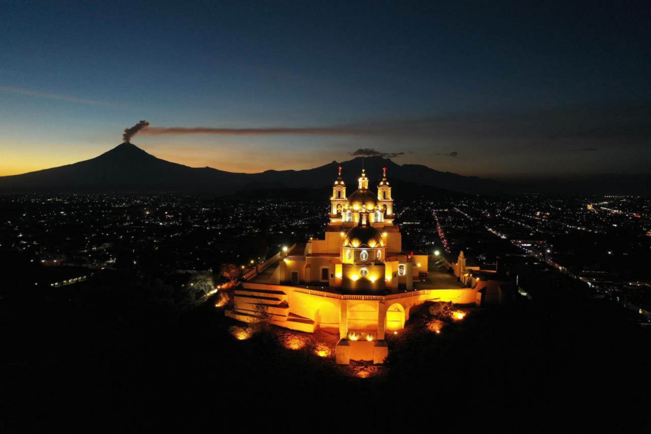 ¿Por qué hay una iglesia encima de la pirámide de Cholula?