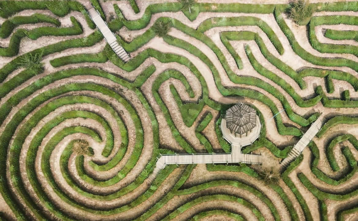 Cómo llegar al laberinto más grande de México