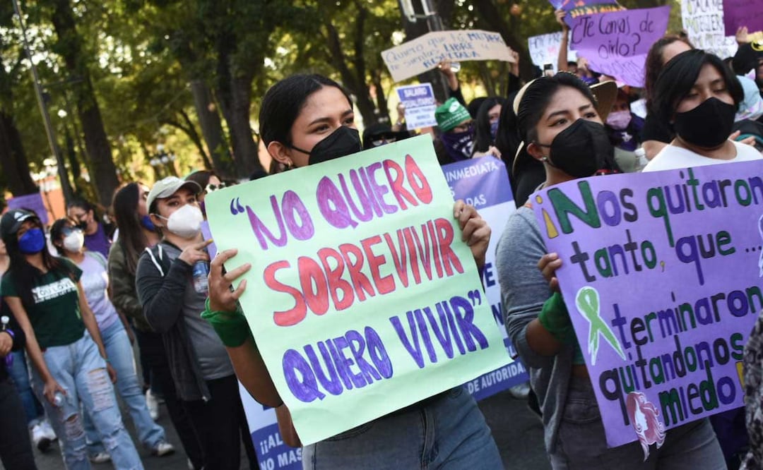 En la entidad poblana se han registrado 13 feminicidios al corte del 8 de marzo, Día Internacional de la Mujer | foto: Agencia Es Imagen para El Universal Puebla
