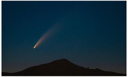 Dónde y cuándo ver el Cometa Diablo que solo aparece cada 70 años