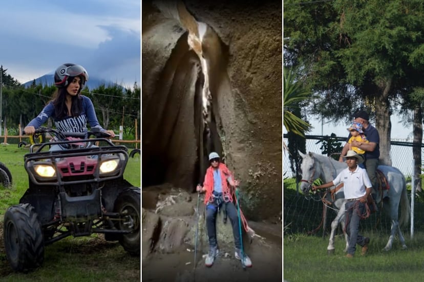El lugar secreto en Puebla con gruta, alberca y cuatrimotos por solo 70 pesos