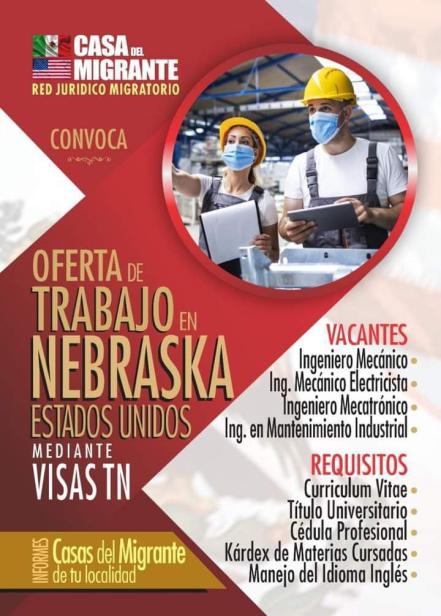Empleos en Estados Unidos: Casa del Migrante Poblano ofrece vacantes
