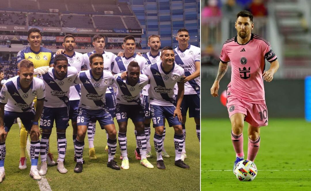 Puebla FC vs el Inter de Miami se enfrentarán en la Leagues Cup | Foto: EsImagen