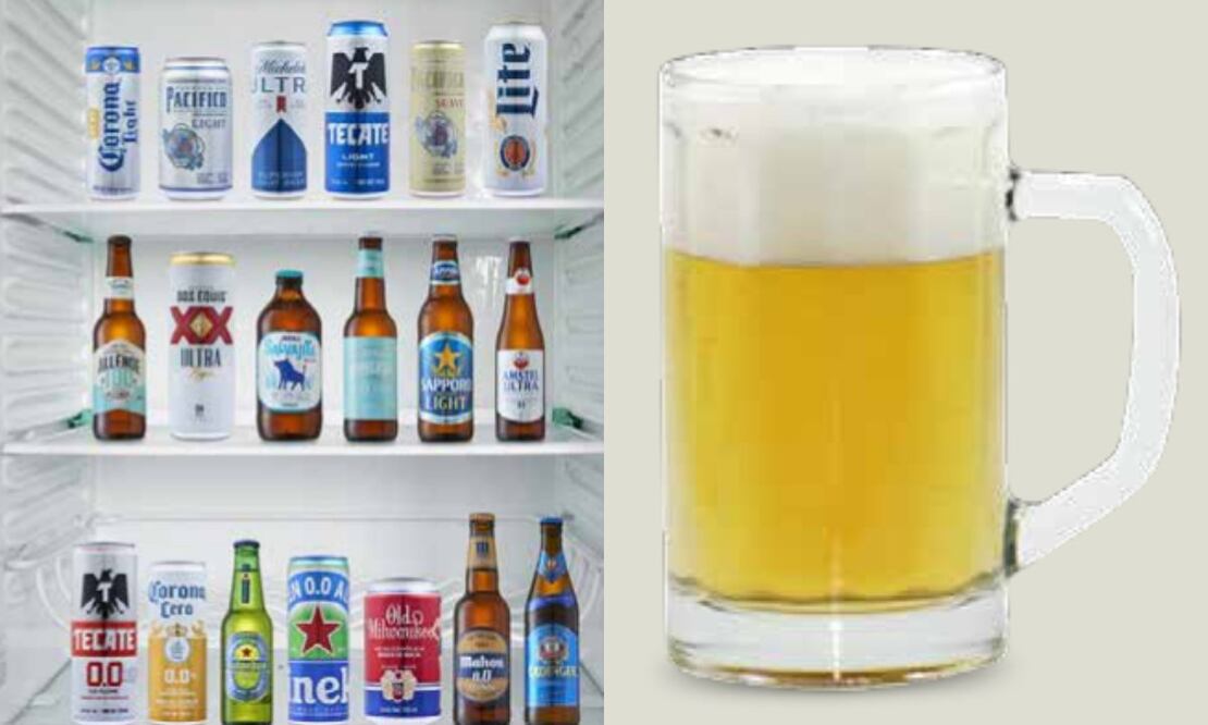 La cerveza impacta en los niveles de azúcar / Foto: Profeco Revista del Consumidor