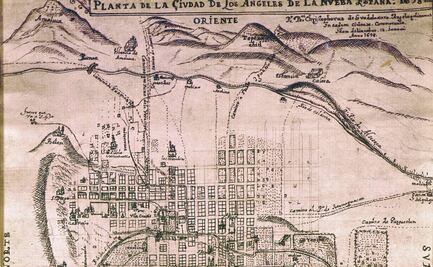 Impresionante, así era Puebla en el mapa más antiguo del que se tiene evidencia