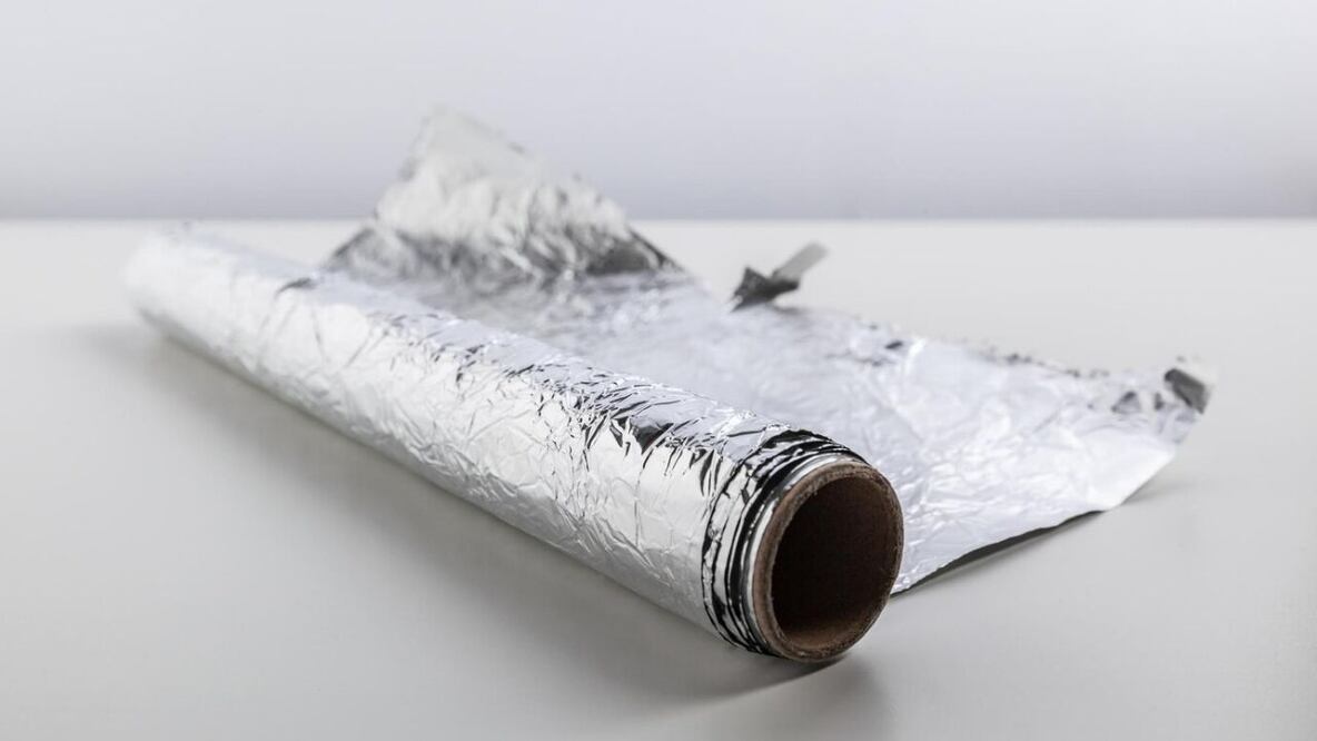 El papel aluminio se usa cada vez más en la cocina. Fuente: Freepik