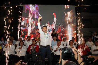 Lalo Rivera inicia el cierre regional de su campaña en Ajalpan